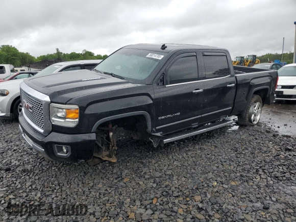 2015 GMC Sierra 2500HD Denali z VIN 1GT120E82FF100619, wystawiony jako Copart lot #58014705 z przebiegiem 188 525 mil mil oraz Szkoda całkowita • Salvage title. Historia ofert i sprzedaży dostępna na DreamBid. Obrazek 1.
