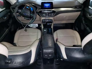 2021 Ford Escape Titanium Hybrid with VIN 1FMCU0DZ7MUB20799, listed as a Copart auction lot 58835735 with 37,767 mi miles and Salvage title. Bid and sale history available at DreamBid. Image 8.