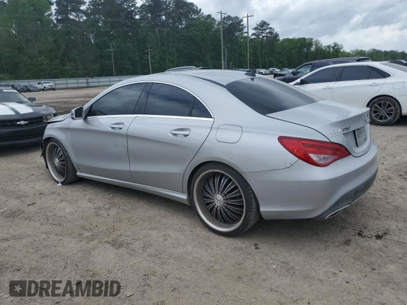 2017 Mercedes-Benz CLA with VIN WDDSJ4EB6HN455737, listed as a Copart auction lot 51609415 with 171,320 mi miles and Salvage Title. Bid and sale history available at carsss.com. Image 2.