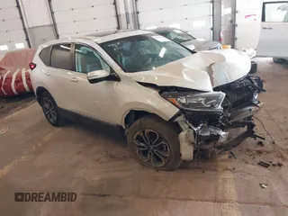 2022 Honda CR-V EX-L with VIN 2HKRW2H89NH611778, listed as a IAAI auction lot 41885739 with 26,582 mi miles. Bid and sale history available at carsss.com. Image 1.