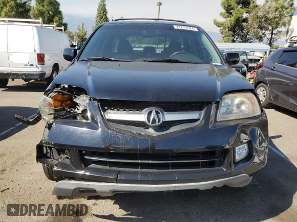 2006 Acura MDX Touring w/Navi with VIN 2HNYD18836H510543, listed as a Copart auction lot 71275524 with 153,416 mi miles and Salvage Title. Bid and sale history available at carsss.com. Image 5.
