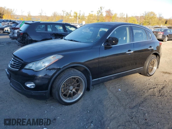 2008 Infiniti EX Journey with VIN JNKAJ09F08M353124, listed as a Copart auction lot 77616124 with Not Provided miles and Clean Title. Bid and sale history available at DreamBid. Image 1.
