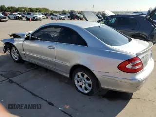 2003 Mercedes-Benz CLK 320 with VIN WDBTJ65J43F038135, listed as a Copart auction lot 71801574 with 220,256 mi miles and Salvage Title. Bid and sale history available at DreamBid. Image 2.