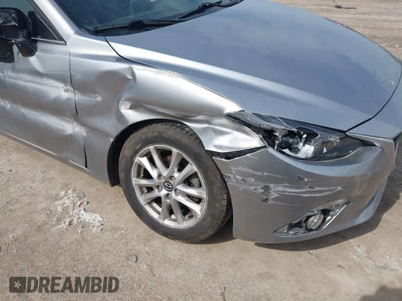 2015 Mazda 3 i Touring with VIN 3MZBM1L77FM138326, listed as a IAAI auction lot 41839685 with 97,506 mi miles and . Bid and sale history available at carsss.com. Image 6.