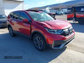 2020 Honda CR-V EX with VIN 2HKRW2H52LH667547, listed as a IAAI auction lot 41839762 with 34,933 mi miles. Bid and sale history available at carsss.com. Image 1.