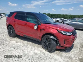 2020 Land Rover Discovery Sport S R-Dynamic with VIN SALCT2FX5LH842562, listed as a Copart auction lot 59576564 with 73,118 mi miles and Salvage Title. Bid and sale history available at carsss.com. Image 4.