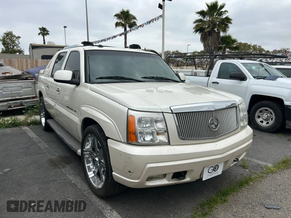 2005 Cadillac Escalade EXT z VIN 3GYEK62N75G264292, wystawiony jako Copart lot #55481905 z przebiegiem 178 920 mil mil oraz Czysty tytuł • Clean title. Historia ofert i sprzedaży dostępna na DreamBid. Obrazek 1.