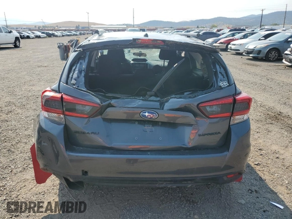 2023 Subaru Impreza with VIN 4S3GTAA60P1720157, listed as a Copart auction lot 69650534 with Not provided miles and Salvage title. Bid and sale history available at DreamBid. Image 6.