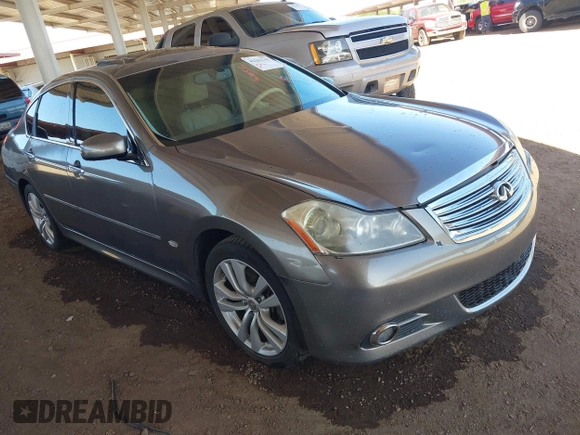 2008 Infiniti M with VIN JNKAY01E78M607510, listed as a IAAI auction lot 42262743 with Not provided miles and . Bid and sale history available at DreamBid. Image 1.