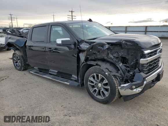 2022 Chevrolet Silverado 1500 LT with VIN 1GCPDDEK6NZ607592, listed as a Copart auction lot 86831574 with 45,533 mi miles and Salvage Title. Bid and sale history available at DreamBid. Image 4.