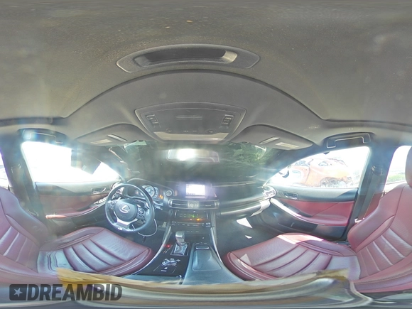2014 Lexus IS 350 with VIN JTHBE1D24E5006484, listed as a Copart auction lot 60309865 with 160,345 mi miles and Salvage title. Bid and sale history available at DreamBid. Image 14.