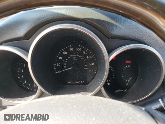 2007 Lexus SC 430 with VIN JTHFN45Y179015810, listed as a Copart auction lot 74630984 with 240,212 mi miles and Salvage Title. Bid and sale history available at DreamBid. Image 9.