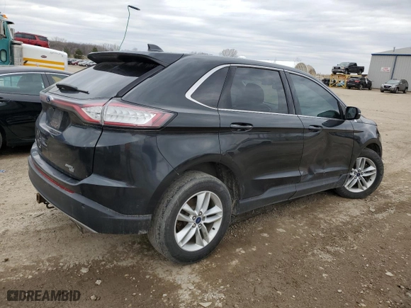 2015 Ford Edge SEL with VIN 2FMTK4J89FBB97532, listed as a Copart auction lot 49768405 with 166,143 mi miles and Clean Title. Bid and sale history available at carsss.com. Image 3.