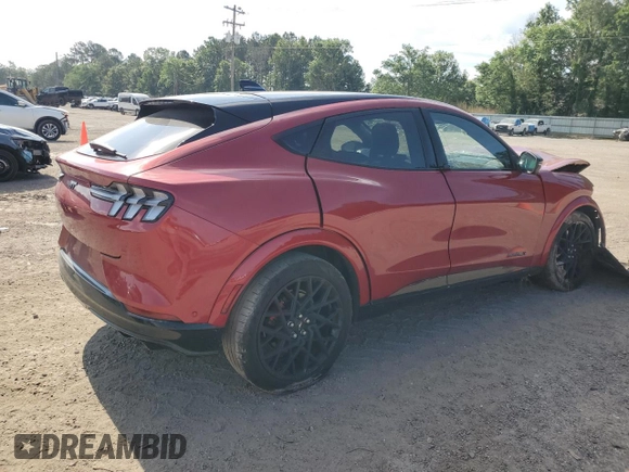 2023 Ford Mustang Mach-E GT z VIN 3FMTK4SX8PMA24803, wystawiony jako Copart lot #57427995 z przebiegiem Nie podano mil oraz Szkoda całkowita • Salvage title. Historia ofert i sprzedaży dostępna na DreamBid. Obrazek 3.