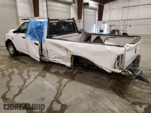 2014 Ram 2500 Tradesman with VIN 3C6TR4HT9EG307685, listed as a Copart auction lot 57306195 with 184,790 mi miles and Salvage title. Bid and sale history available at DreamBid. Image 2.