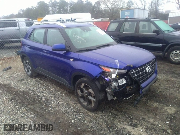 2022 Hyundai Venue SEL with VIN KMHRC8A33NU201733, listed as a IAAI auction lot 41566140 with 130,000 mi miles and . Bid and sale history available at DreamBid. Image 1.