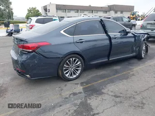 2017 Genesis G80 3.8L with VIN KMHGN4JE9HU181178, listed as a IAAI auction lot 42570337 with 84,104 mi miles and . Bid and sale history available at DreamBid. Image 4.