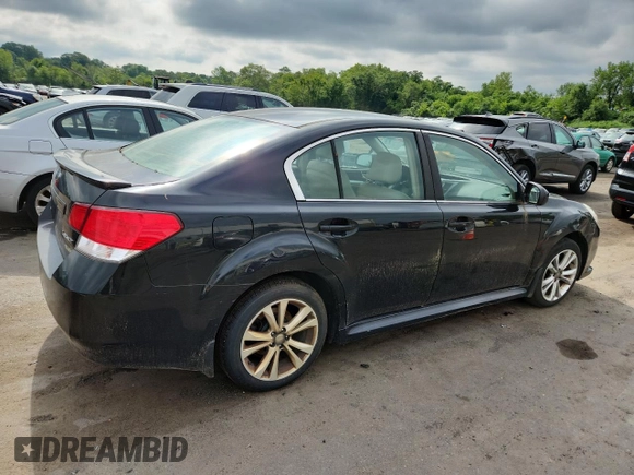 2013 Subaru Legacy Premium with VIN 4S3BMBC66D3011744, listed as a Copart auction lot 63397265 with 171,016 mi miles and Clean title. Bid and sale history available at DreamBid. Image 3.