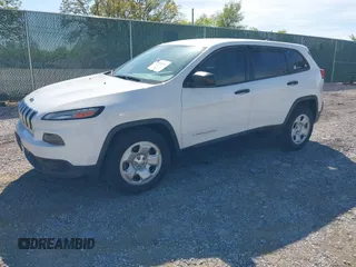 2016 Jeep Cherokee Altitude with VIN 1C4PJLAB0GW272536, listed as a IAAI auction lot 42092391 with 183,089 mi miles and . Bid and sale history available at DreamBid. Image 2.