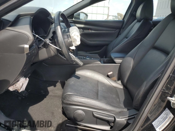 2021 Mazda 3 Select with VIN JM1BPAKL6M1320649, listed as a Copart auction lot 54423835 with 42,387 mi miles and Salvage title. Bid and sale history available at DreamBid. Image 7.