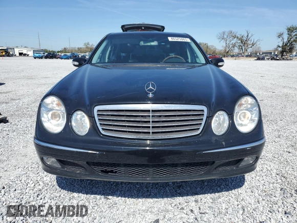 2005 Mercedes-Benz E-Class 3.2L with VIN WDBUF65JX5A617085, listed as a Copart auction lot 46525065 with 147,874 mi miles and Salvage Title. Bid and sale history available at carsss.com. Image 5.