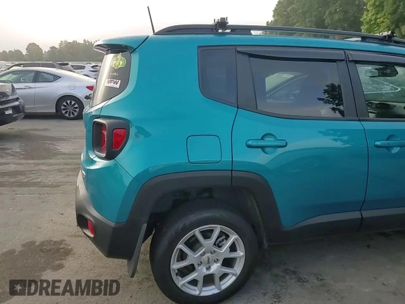 2022 Jeep Renegade Latitude z VIN ZACNJDB10NPN70675, wystawiony jako Copart lot #60787825 z przebiegiem 46 865 mil mil oraz Szkoda całkowita • Salvage title. Historia ofert i sprzedaży dostępna na DreamBid. Obrazek 11.
