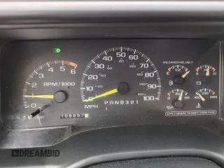 1996 Chevrolet Silverado 1500 with VIN 1GCEK19R2TE253321, listed as a Copart auction lot 50795675 with 109,657 mi miles and Salvage Title. Bid and sale history available at DreamBid. Image 9.
