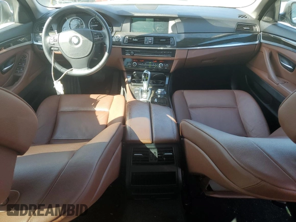 2013 BMW 5 Series 528i with VIN WBAXG5C58DD229195, listed as a Copart auction lot 52193215 with 74,240 mi miles and Salvage Title. Bid and sale history available at carsss.com. Image 8.
