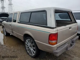 1997 Ford Ranger XL with VIN 1FTCR14A1VTA65845, listed as a Copart auction lot 81252104 with 196,938 mi miles and Salvage Title. Bid and sale history available at carsss.com. Image 2.