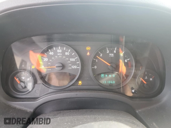 2011 Jeep Compass with VIN 1J4NT1FA5BD168919, listed as a Copart auction lot 86536224 with 131,868 mi miles and Salvage Title. Bid and sale history available at carsss.com. Image 9.