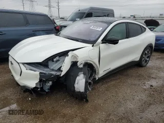 2022 Ford Mustang Mach-E Premium with VIN 3FMTK3R72NMA03426, listed as a Copart auction lot 86403874 with 25,891 mi miles and Salvage title. Bid and sale history available at DreamBid. Image 1.