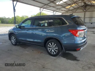 2020 Honda Pilot EX-L with VIN 5FNYF5H57LB028110, listed as a Copart auction lot 52551935 with 71,263 mi miles and Salvage title. Bid and sale history available at DreamBid. Image 2.