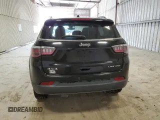 2018 Jeep Compass Limited with VIN 3C4NJDCBXJT399754, listed as a Copart auction lot 52698695 with 99,960 mi miles and Clean Title. Bid and sale history available at DreamBid. Image 6.