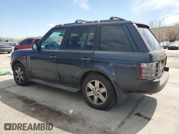 2003 Land Rover Range Rover HSE with VIN SALME11493A138217, listed as a Copart auction lot 53349625 with 146,647 mi miles and Salvage title. Bid and sale history available at DreamBid. Image 2.