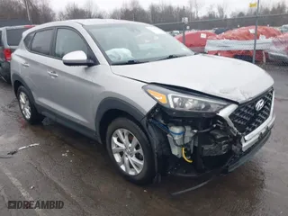 2021 Hyundai Tucson SE with VIN KM8J2CA40MU392425, listed as a IAAI auction lot 41706694 with 103,603 mi miles. Bid and sale history available at carsss.com. Image 1.