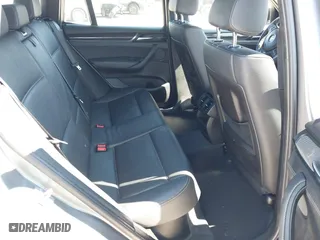 2015 BMW X3 xDrive28i with VIN 5UXWX9C51F0D49826, listed as a IAAI auction lot 41835725 with 139,938 mi miles. Bid and sale history available at carsss.com. Image 8.