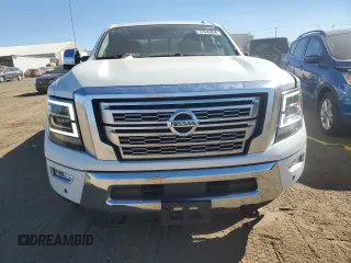 2021 Nissan Titan XD SV with VIN 1N6AA1FB0MN517885, listed as a Copart auction lot 77046004 with 52,284 mi miles and Salvage Title. Bid and sale history available at carsss.com. Image 5.