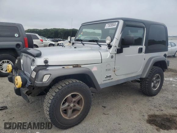 2004 Jeep Wrangler X with VIN 1J4FA39S74P724420, listed as a Copart auction lot 71839944 with 135,742 mi miles and Clean Title. Bid and sale history available at carsss.com. Image 1.