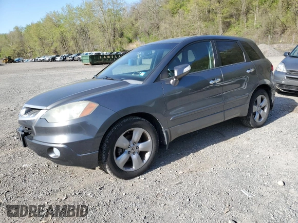2008 Acura RDX Technology with VIN 5J8TB185X8A003945, listed as a Copart auction lot 54667725 with 110,383 mi miles and Salvage Title. Bid and sale history available at carsss.com. Image 1.