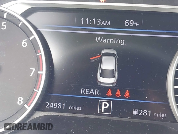 2020 Nissan Sentra SV with VIN 3N1AB8CV6LY215500, listed as a IAAI auction lot 41778106 with 24,981 mi miles and . Bid and sale history available at DreamBid. Image 15.