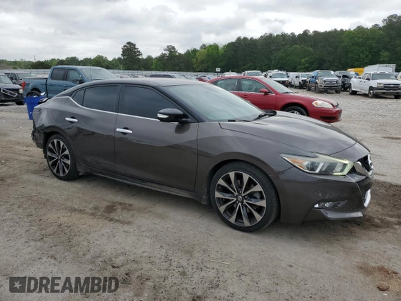 2016 Nissan Maxima SV z VIN 1N4AA6AP9GC425053, wystawiony jako Copart lot #53731935 z przebiegiem 70 998 mil mil oraz Szkoda całkowita • Salvage title. Historia ofert i sprzedaży dostępna na DreamBid. Obrazek 4.