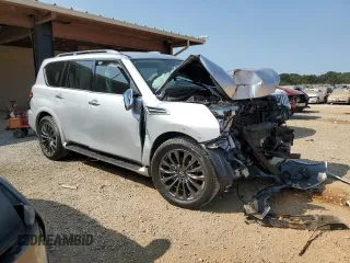 2023 Nissan Armada Platinum with VIN JN8AY2DA5P9403428, listed as a Copart auction lot 70490644 with Not Provided miles and Salvage Title. Bid and sale history available at carsss.com. Image 4.