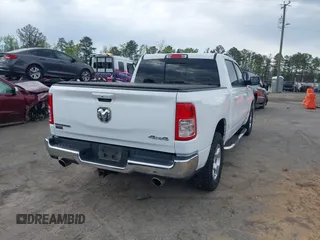 2022 Ram 1500 Big Horn with VIN 1C6SRFFT6NN468531, listed as a IAAI auction lot 42027128 with 115,966 mi miles. Bid and sale history available at carsss.com. Image 4.