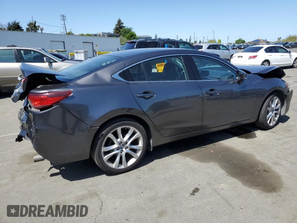 2017 Mazda 6 Touring with VIN JM1GL1V56H1121184, listed as a Copart auction lot 51608785 with 103,557 mi miles and Salvage Title. Bid and sale history available at DreamBid. Image 3.