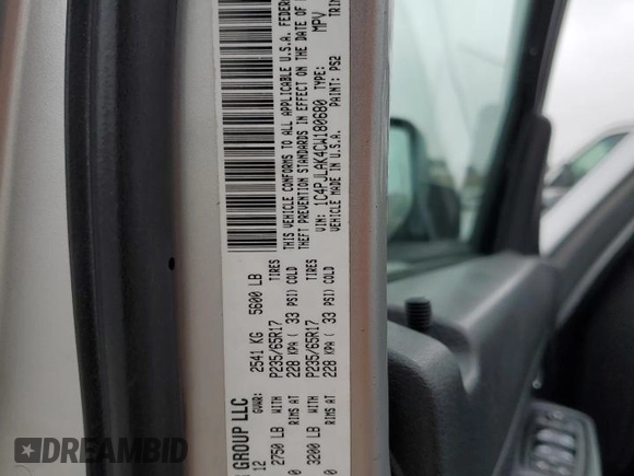 2012 Jeep Liberty Sport z VIN 1C4PJLAK4CW180680, wystawiony jako Copart lot #59358785 z przebiegiem 137 036 mil mil oraz Szkoda całkowita • Salvage title. Historia ofert i sprzedaży dostępna na DreamBid. Obrazek 13.