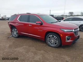 2023 Chevrolet Traverse High Country with VIN 1GNEVNKW7PJ221810, listed as a IAAI auction lot 41215676 with 26,020 mi miles. Bid and sale history available at carsss.com. Image 1.