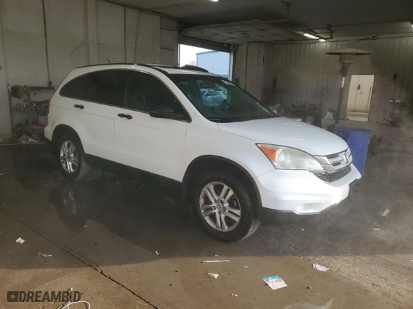 2011 Honda CR-V EX with VIN 3CZRE4H52BG705214, listed as a Copart auction lot 51050215 with 163,826 mi miles and Salvage Title. Bid and sale history available at carsss.com. Image 4.