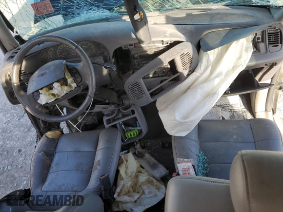 2002 Ford F-150 XL with VIN 1FTRX17LX2NB11895, listed as a Copart auction lot 47850565 with Not provided miles and Salvage title. Bid and sale history available at DreamBid. Image 8.