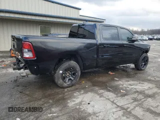 2022 Ram 1500 Big Horn z VIN 1C6SRFMT0NN294989, wystawiony jako Copart lot #47314515 z przebiegiem 46 063 mil mil oraz Szkoda całkowita • Salvage title. Historia ofert i sprzedaży dostępna na DreamBid. Obrazek 3.