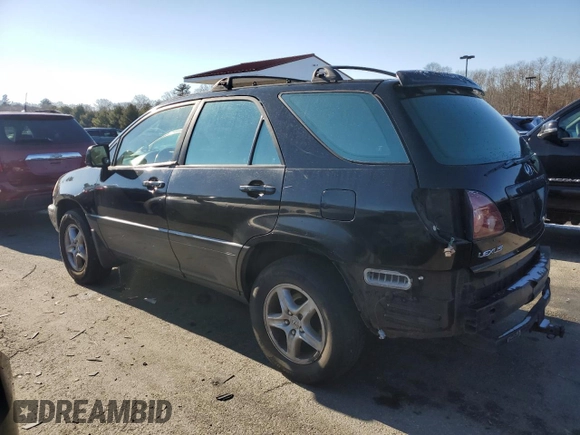 1999 Lexus RX 300 Luxury SUV with VIN JT6HF10U7X0089934, listed as a Copart auction lot 88846795 with 190,408 mi miles and Clean Title. Bid and sale history available at carsss.com. Image 2.